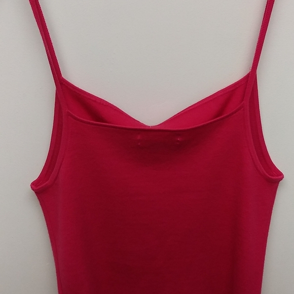 NWT Anthropologie Hot Pink Knit Tank Top - Picture 11 of 14